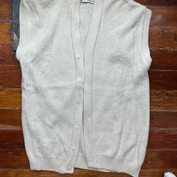 Vintage wool vest unisex - Picture 1 of 4